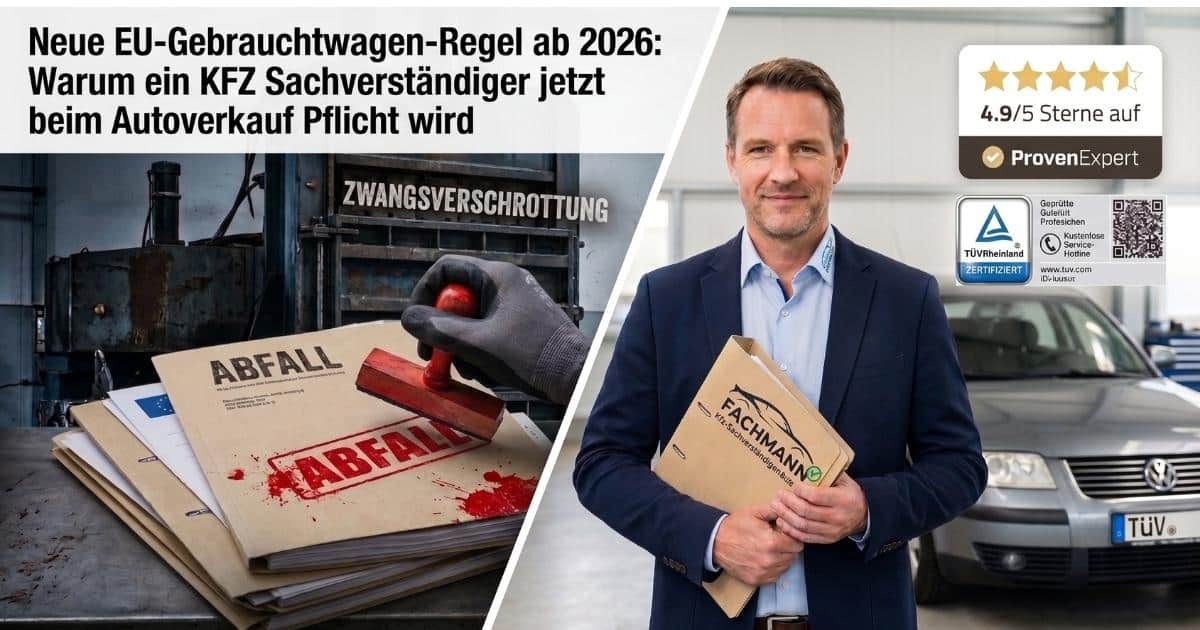 Neue EU Gebrauchtwagen Regel 2026